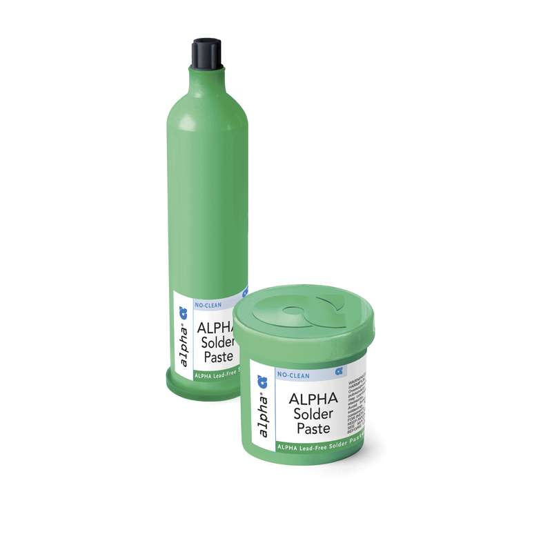 ALPHA CVP-390 Lead Free No-Clean Solder Paste, SAC305, 88.8-4-M17, 500g Jar